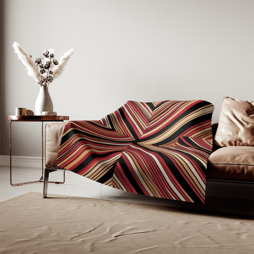 Sweatshirt Blanket – Plush Fleece Throw, 2 Size Options