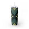 Skinny Tumbler with Straw – 20 oz Stainless Steel Cup