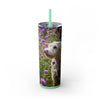 Skinny Tumbler with Straw – 20 oz Stainless Steel Cup