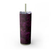 Skinny Tumbler with Straw – 20 oz Stainless Steel Cup