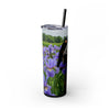 Skinny Tumbler with Straw – 20 oz Stainless Steel Cup
