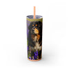 Skinny Tumbler with Straw – 20 oz Stainless Steel Cup