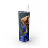 Skinny Tumbler with Straw – 20 oz Stainless Steel Cup