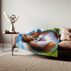 Sweatshirt Blanket – Plush Fleece Throw, 2 Size Options
