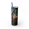 Skinny Tumbler with Straw – 20 oz Stainless Steel Cup