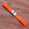 Stylish Car Tread Pattern Over A Rubber Strap