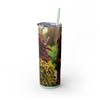 Skinny Tumbler with Straw – 20 oz Stainless Steel Cup