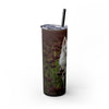 Skinny Tumbler with Straw – 20 oz Stainless Steel Cup