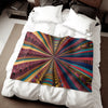 Sweatshirt Blanket – Plush Fleece Throw, 2 Size Options