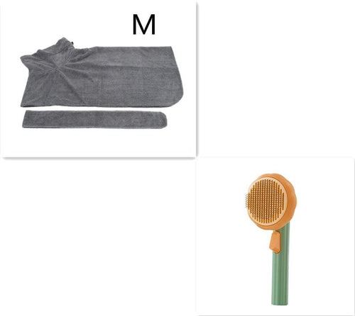 Self-cleaning Pet Hair Removal Brush