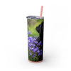 Skinny Tumbler with Straw – 20 oz Stainless Steel Cup