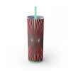 Skinny Tumbler with Straw – 20 oz Stainless Steel Cup