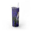 Skinny Tumbler with Straw – 20 oz Stainless Steel Cup