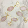 Agate Stone Wedding Brand Custom Pendant
