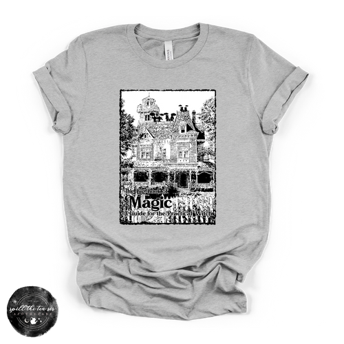 Big Book of Magic Tee | Witchy Spell Book Graphic T-Shirt