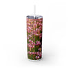 Skinny Tumbler with Straw – 20 oz Stainless Steel Cup