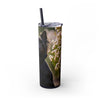 Skinny Tumbler with Straw – 20 oz Stainless Steel Cup