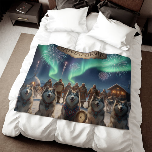 Canadian Eskimo Dog Blanket