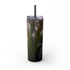 Skinny Tumbler with Straw – 20 oz Stainless Steel Cup