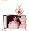 Little Bear Preserved Fresh Flower Gift Box Valentine's Day