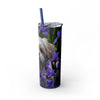 Skinny Tumbler with Straw – 20 oz Stainless Steel Cup