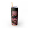 Skinny Tumbler with Straw – 20 oz Stainless Steel Cup