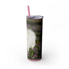 Skinny Tumbler with Straw – 20 oz Stainless Steel Cup