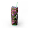 Skinny Tumbler with Straw – 20 oz Stainless Steel Cup