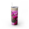 Skinny Tumbler with Straw – 20 oz Stainless Steel Cup