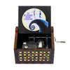 Antique Carved Wooden Hand Crank Spirited Away Music Box Christmas Gift Birthday Gift Party Decoration