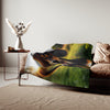 Sweatshirt Blanket – Plush Fleece Throw, 2 Size Options