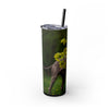 Skinny Tumbler with Straw – 20 oz Stainless Steel Cup