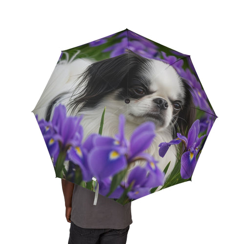 48 Semi-Automatic Umbrella – Windproof Large Travel Rain Umbrella