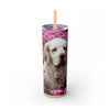 Skinny Tumbler with Straw – 20 oz Stainless Steel Cup