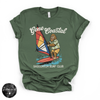 Gone Coastal: Sasquatch Surf Club Tee | Funny Beach Bigfoot Graphic T-Shirt