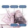 Children Supermarket Shopping Cart Cushion Cover