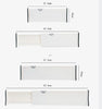 Adjustable cabinet storage box