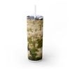 Skinny Tumbler with Straw – 20 oz Stainless Steel Cup