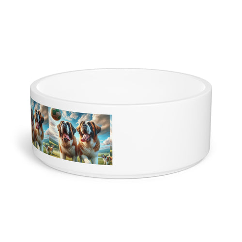 Ceramic Pet Bowl – 16 oz Dog Feeding Bowl