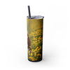Skinny Tumbler with Straw – 20 oz Stainless Steel Cup