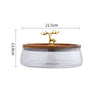 Glass Fruit Pot Coffee Table Snack Storage Box