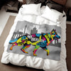 Sweatshirt Blanket – Plush Fleece Throw, 2 Size Options