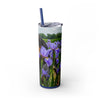 Skinny Tumbler with Straw – 20 oz Stainless Steel Cup