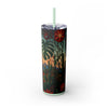 Skinny Tumbler with Straw – 20 oz Stainless Steel Cup
