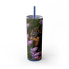 Skinny Tumbler with Straw – 20 oz Stainless Steel Cup