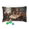 Holiday Puppies Writing a 'Dear Santa' Letter Pet Bed