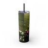 Skinny Tumbler with Straw – 20 oz Stainless Steel Cup