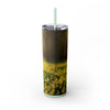 Skinny Tumbler with Straw – 20 oz Stainless Steel Cup