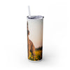 Skinny Tumbler with Straw – 20 oz Stainless Steel Cup