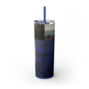 Skinny Tumbler with Straw – 20 oz Stainless Steel Cup